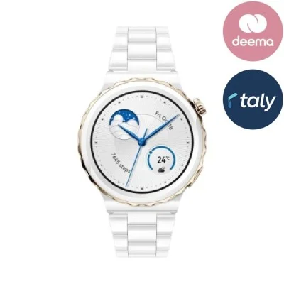 Watch Huawei Gt3 Pro 43Mm Gold Bezel White Ceramic